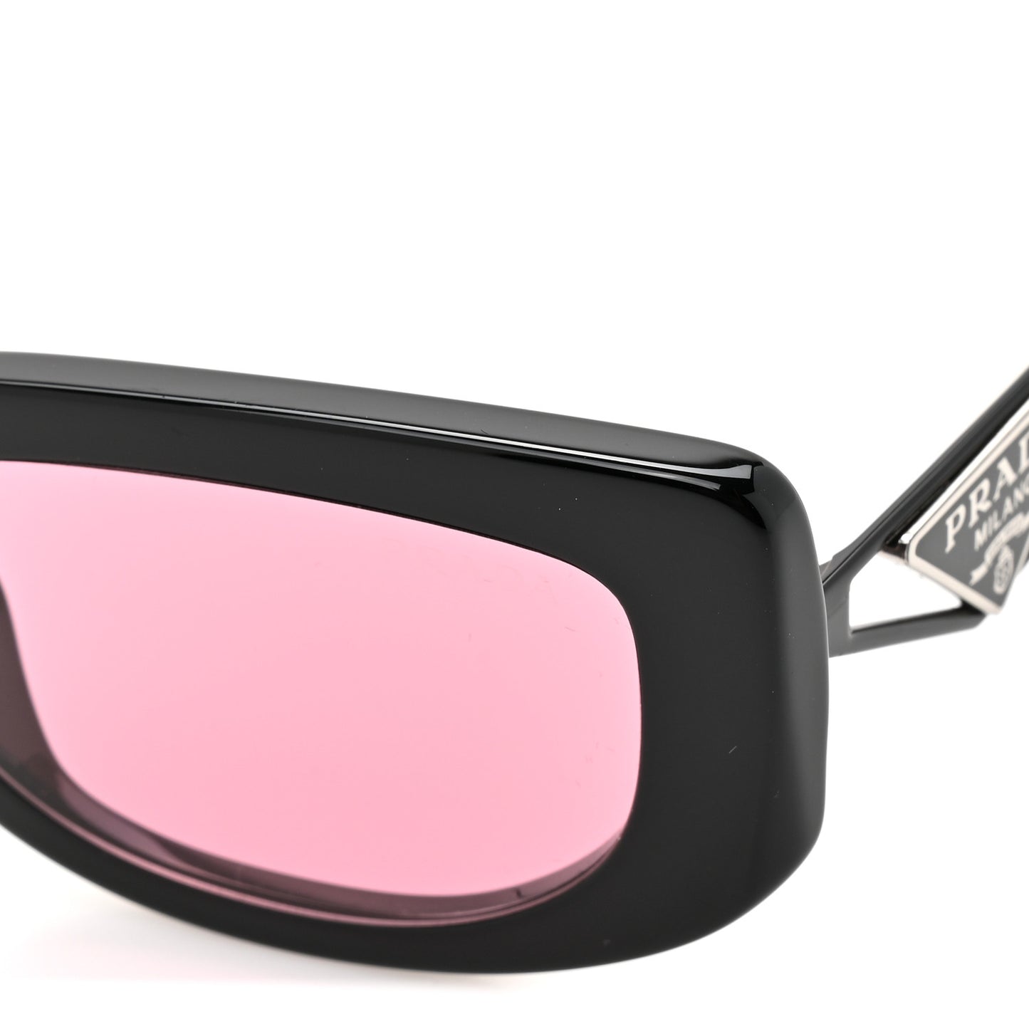 Acetate Sunglasses SPR 14Y Black Pink