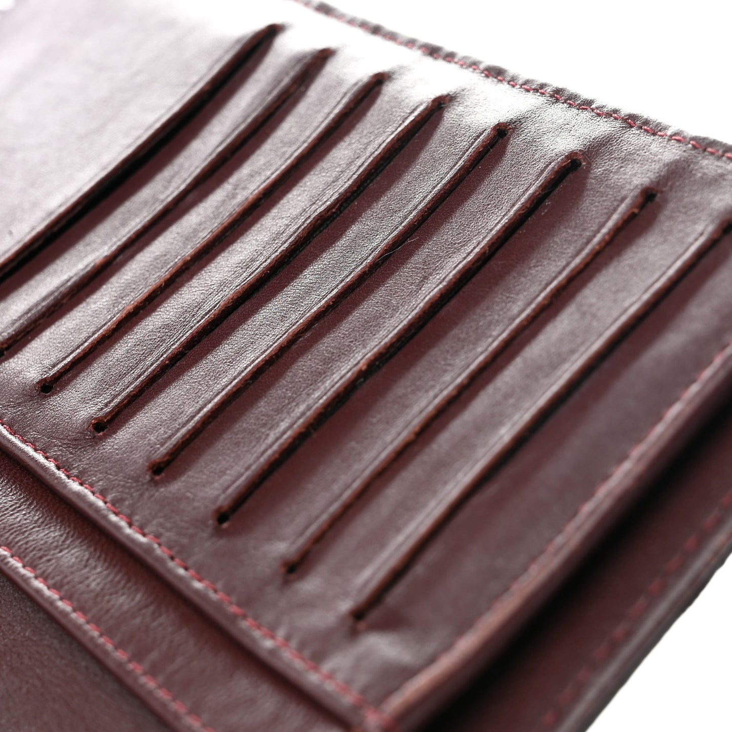 Lambskin Quilted Yen Wallet Black