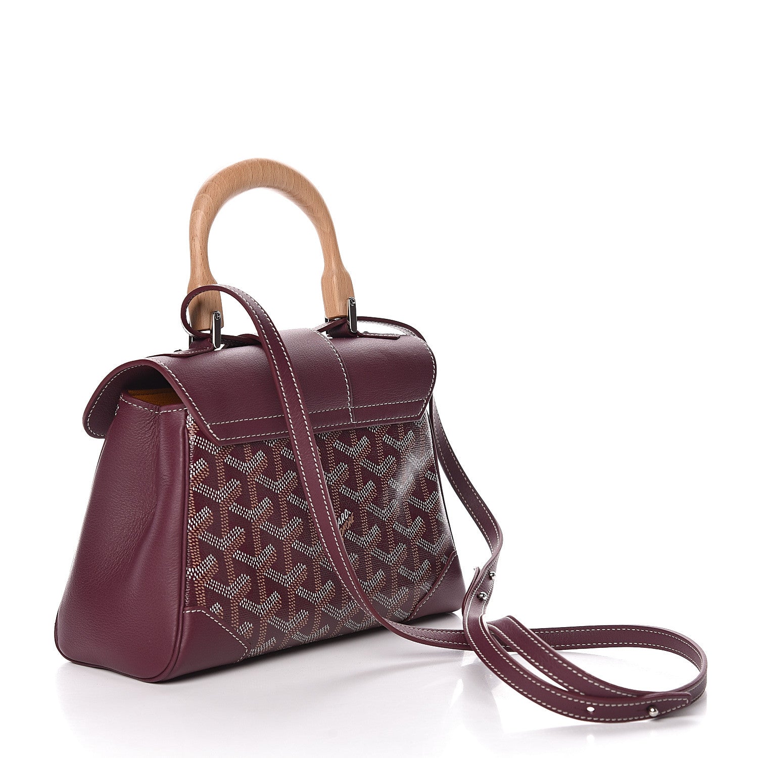 Goyard Goyardine Mini Saigon Burgundy 3 of 10