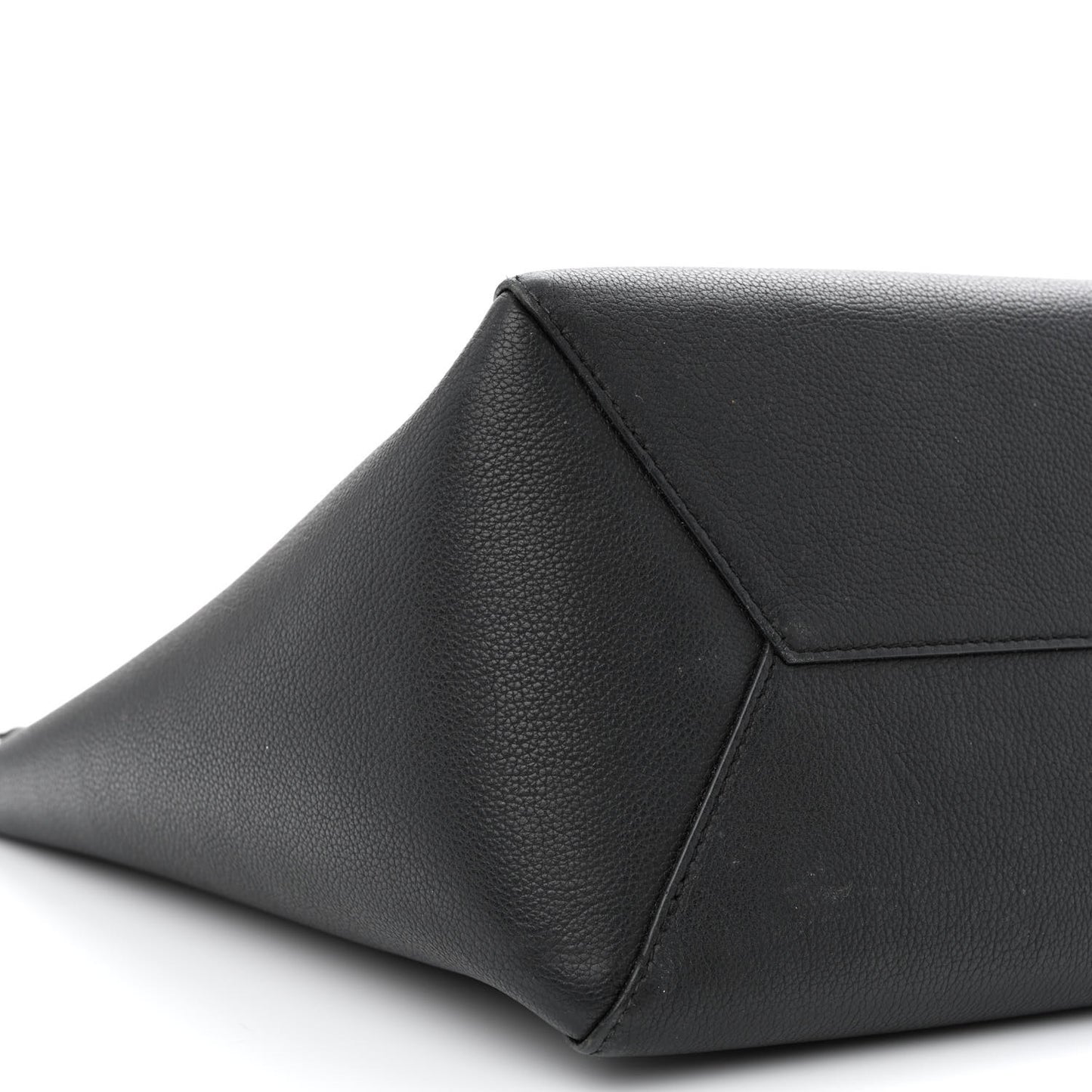 Calfskin Lockme Cabas Black