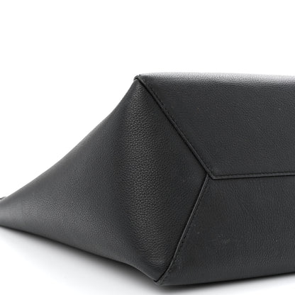 Louis Vuitton Calfskin Lockme Cabas Black 9 of 13