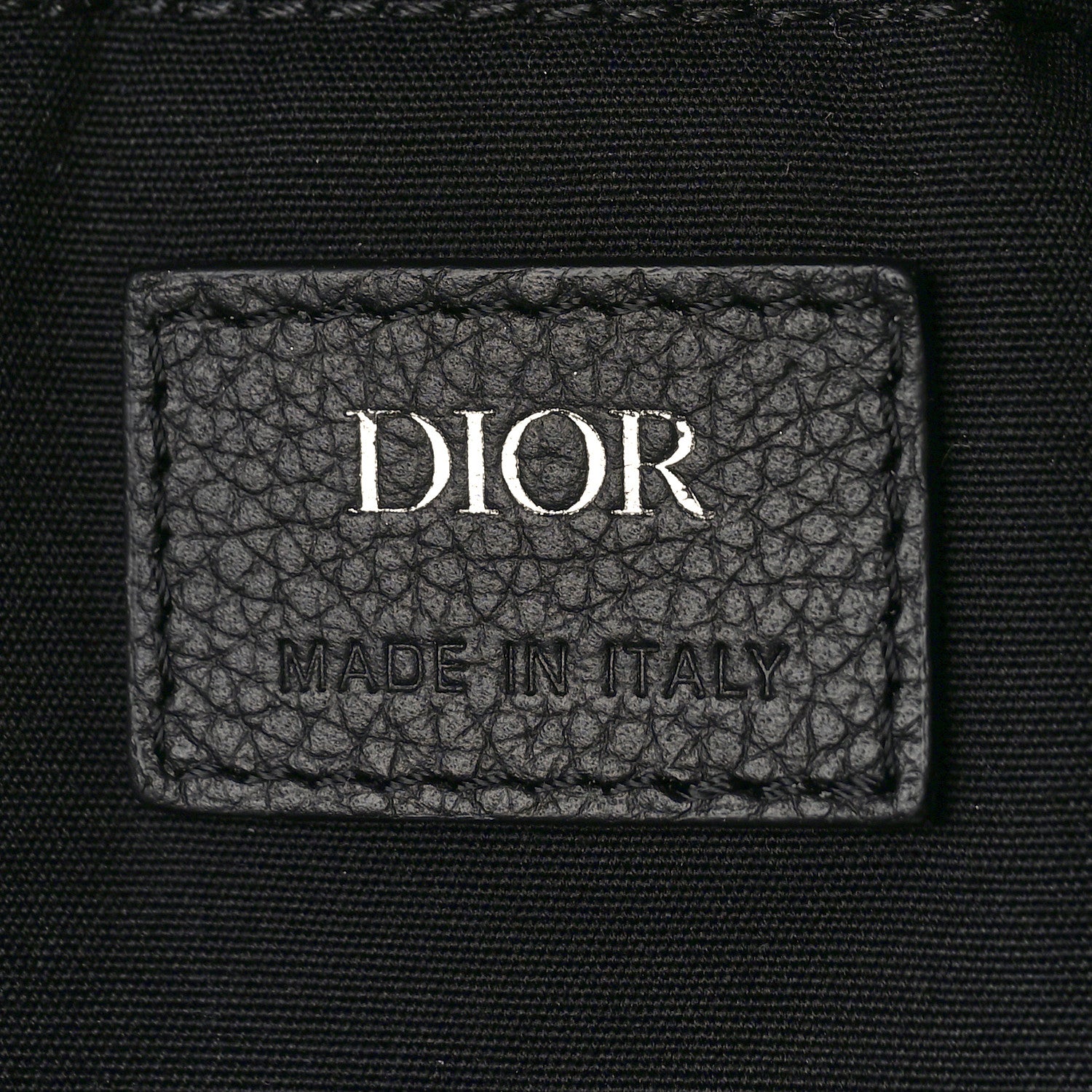 Christian Dior Oblique Calfskin Rider Kid's Backpack Beige Black 7 of 9