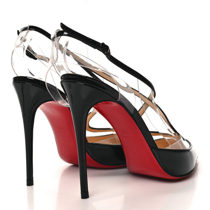 Christian Louboutin Patent PVC Cupidetta 100 Pumps 36.5 Black 4 of 8