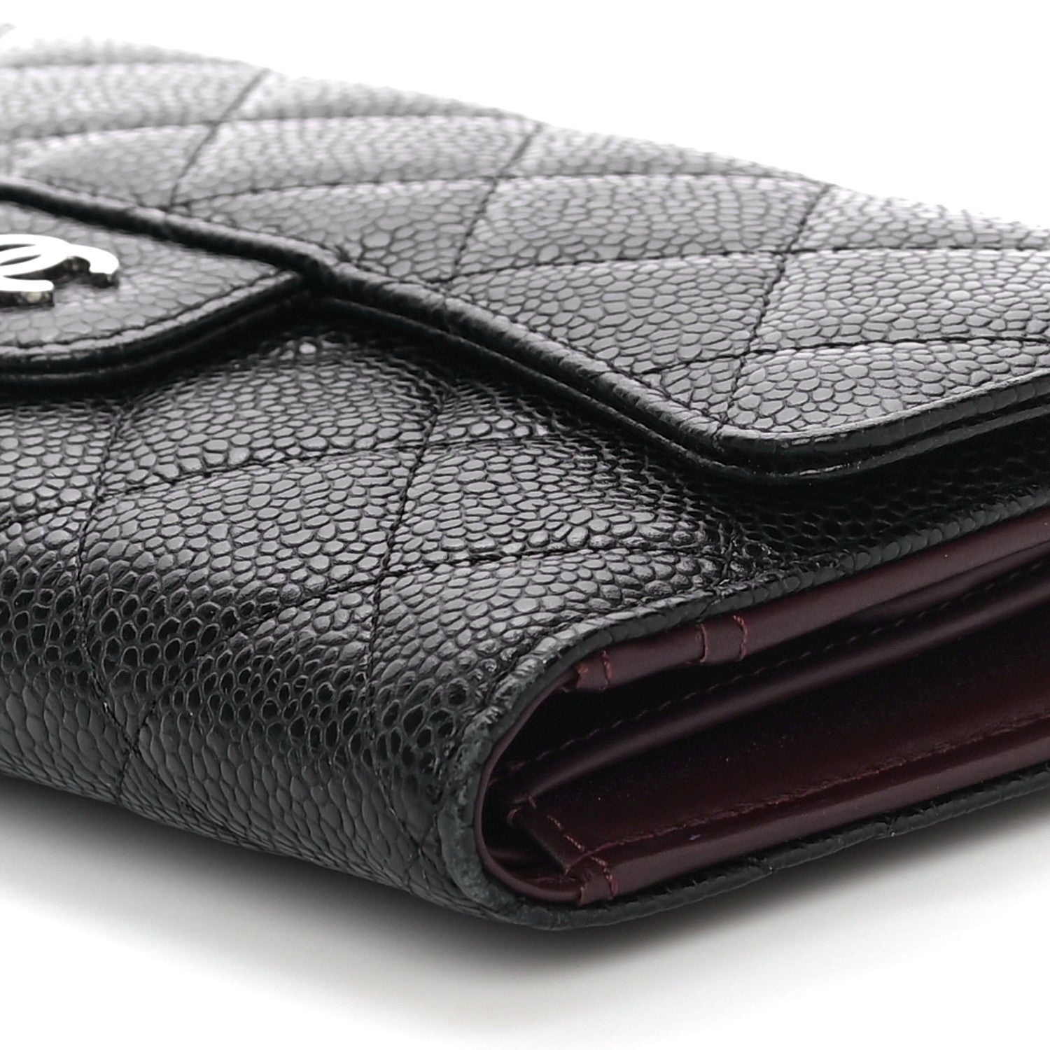 Chanel Caviar Quilted Large Flap Wallet Black 11 of 13