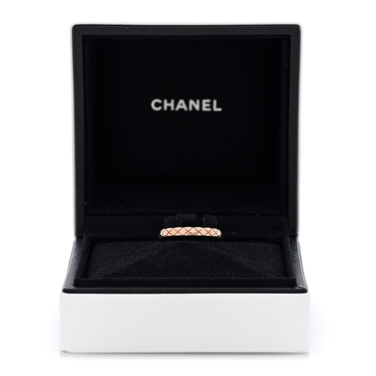 18K Beige Gold Mini Coco Crush Ring 57 8