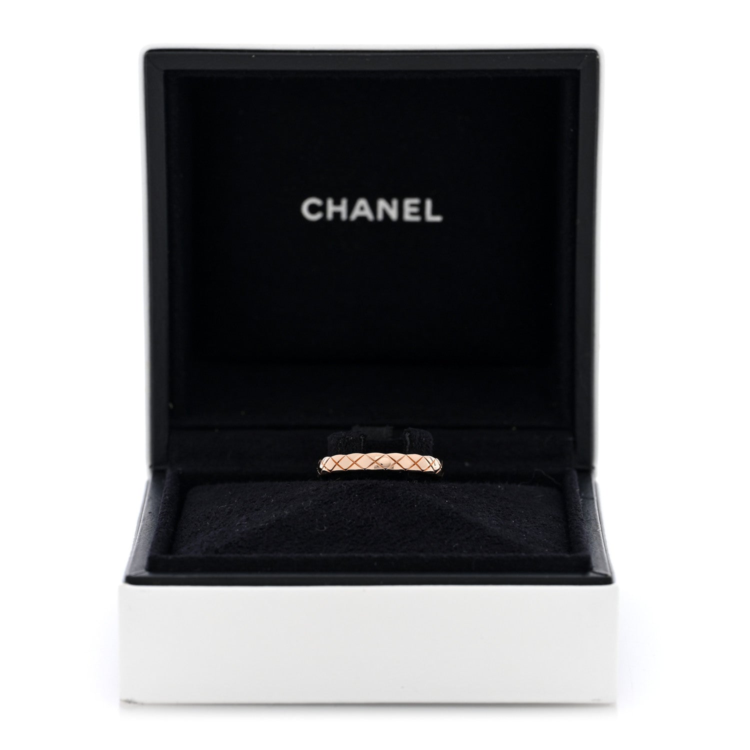 Chanel 18K Beige Gold Mini Coco Crush Ring 57 8 5 of 5