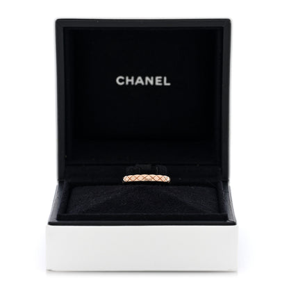 Chanel 18K Beige Gold Mini Coco Crush Ring 57 8 5 of 5
