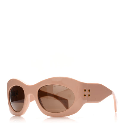 Gucci Acetate Frame Oval Sunglasses GG1463S Pink 1 of 7