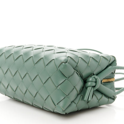 Bottega Veneta Nappa Intrecciato Mini Loop Camera Bag Aloe 9 of 9