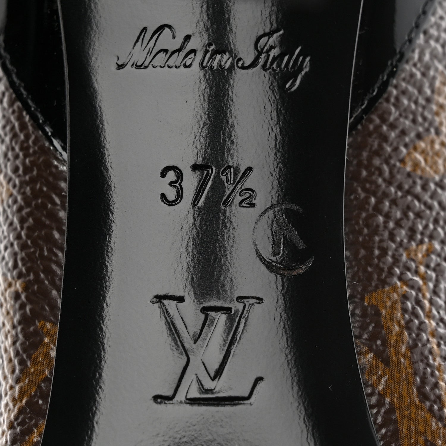 Louis Vuitton Monogram Cherie Pumps 37.5 Black 11 of 19