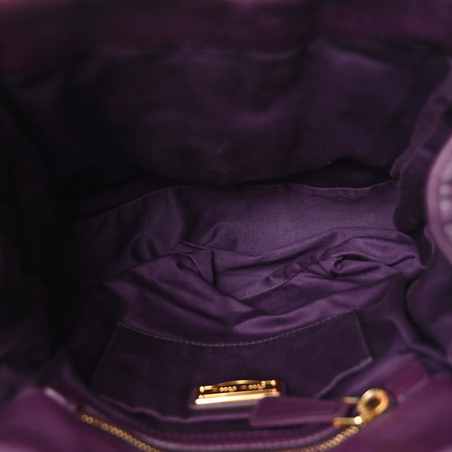 Miu Miu Nappa Matelasse Lux Coffer Bag Purple 5 of 9