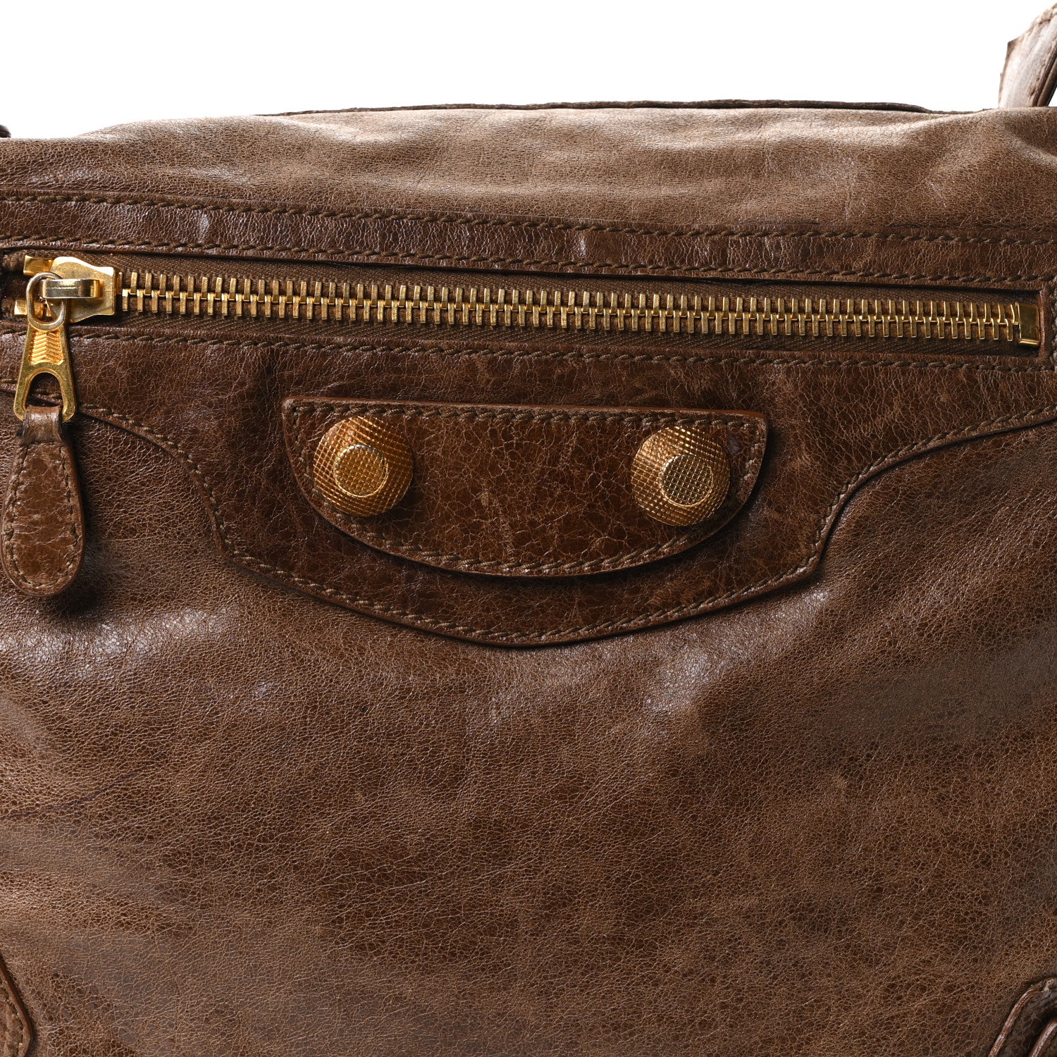 Balenciaga Agneau Giant 21 Gold Hardware Day Hobo Truffle 8 of 10