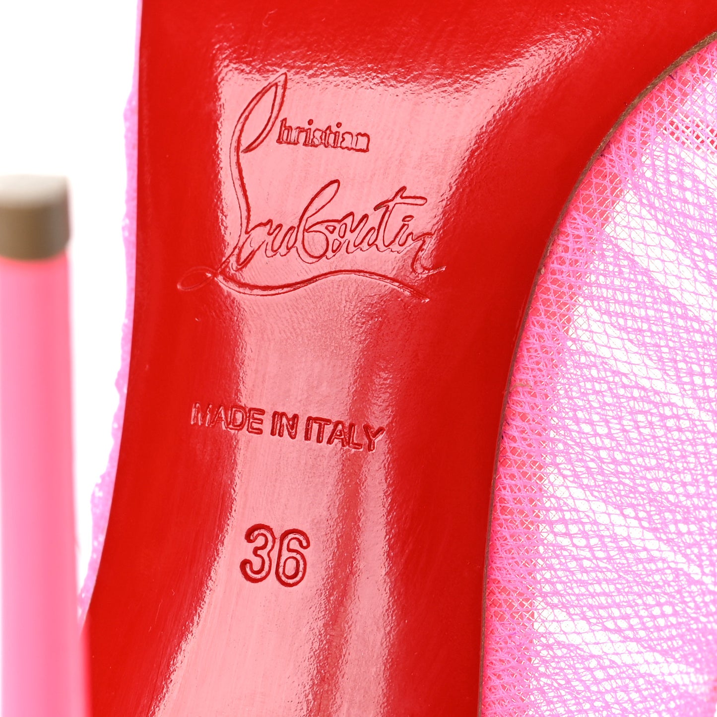 Tulle Patent Follies Draperia 100 Pumps 36 Shocking Pink