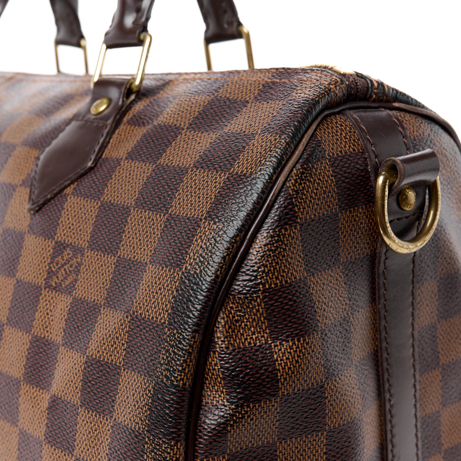 Louis Vuitton LOUIS VUITTON Damier Ebene Speedy Bandouliere 30 14 of 17