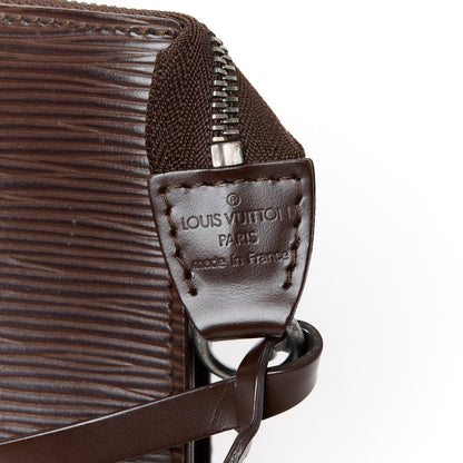 Louis Vuitton Epi Pochette Accessories 24 Moka 6 of 10