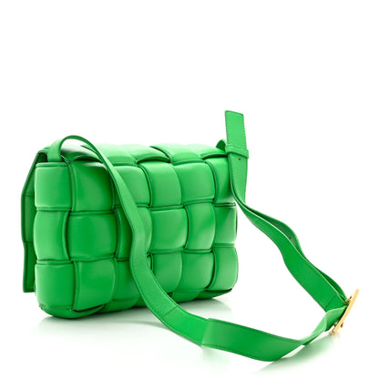 Bottega Veneta Nappa Maxi Intreccio Padded Cassette Crossbody Bag Parakeet 3 of 10