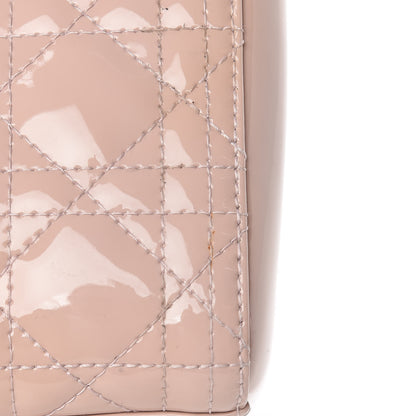 Christian Dior Patent Cannage Large Lady Dior Light Pink 11 of 15