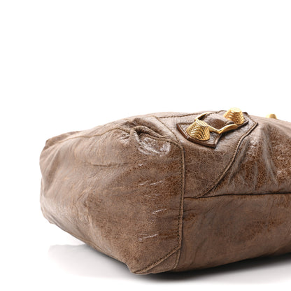 Balenciaga Agneau Giant 21 Gold Hardware Day Hobo Truffle 10 of 10