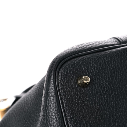 Hermes Taurillon Clemence Picotin Lock 22 MM Black 9 of 13