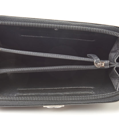 Chanel Caviar Quilted Small Boy Zip Around Wallet Black 5 of 10