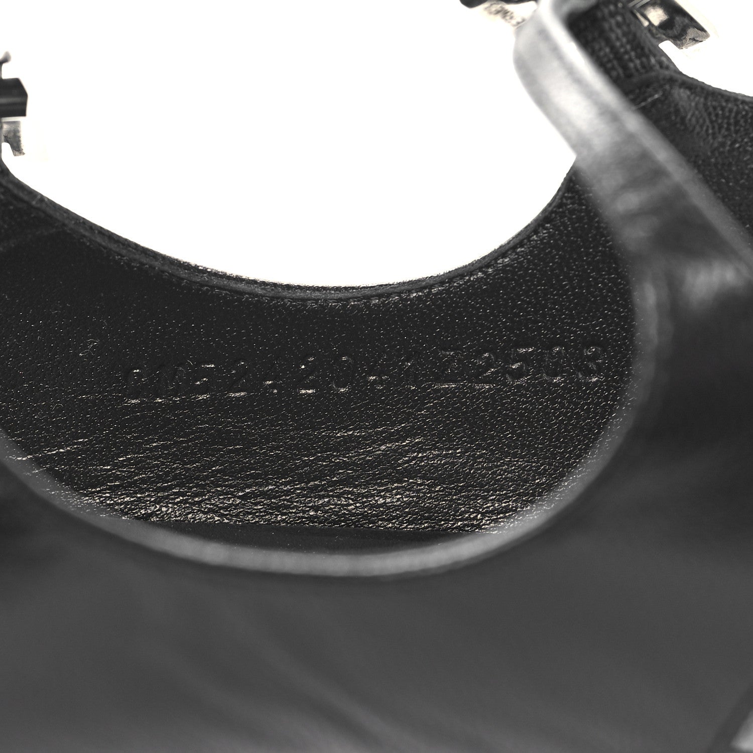 Hermes Goatskin Jackie 50 Pumps 37 Black 7 of 10