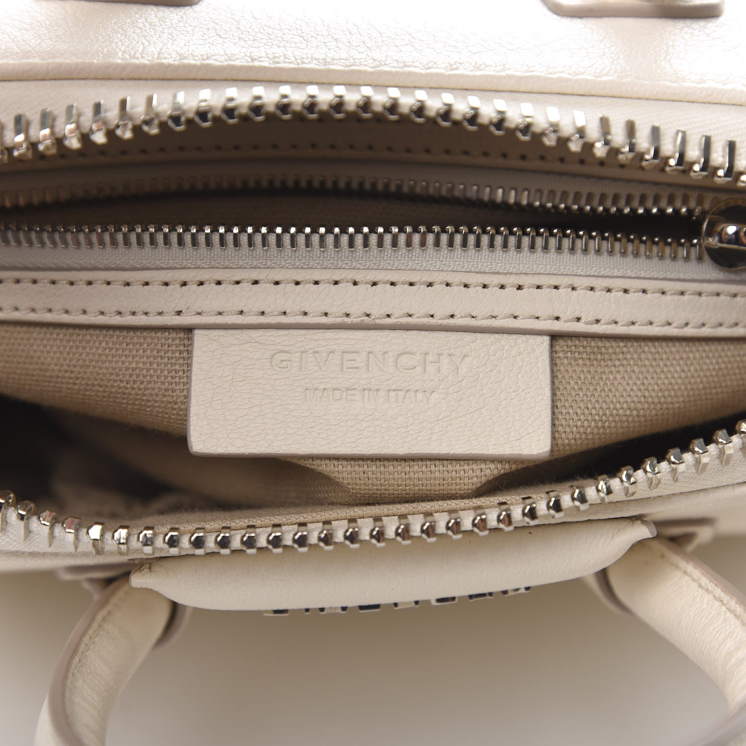 Givenchy Sugar Goatskin Mini Antigona Beige Buff 6 of 11