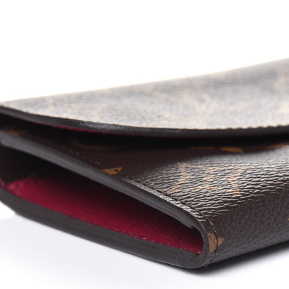 Louis Vuitton Monogram Emilie Wallet Fuchsia 9 of 12