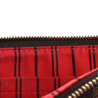 Louis Vuitton Damier Ebene Neverfull MM GM Pochette 9 of 13