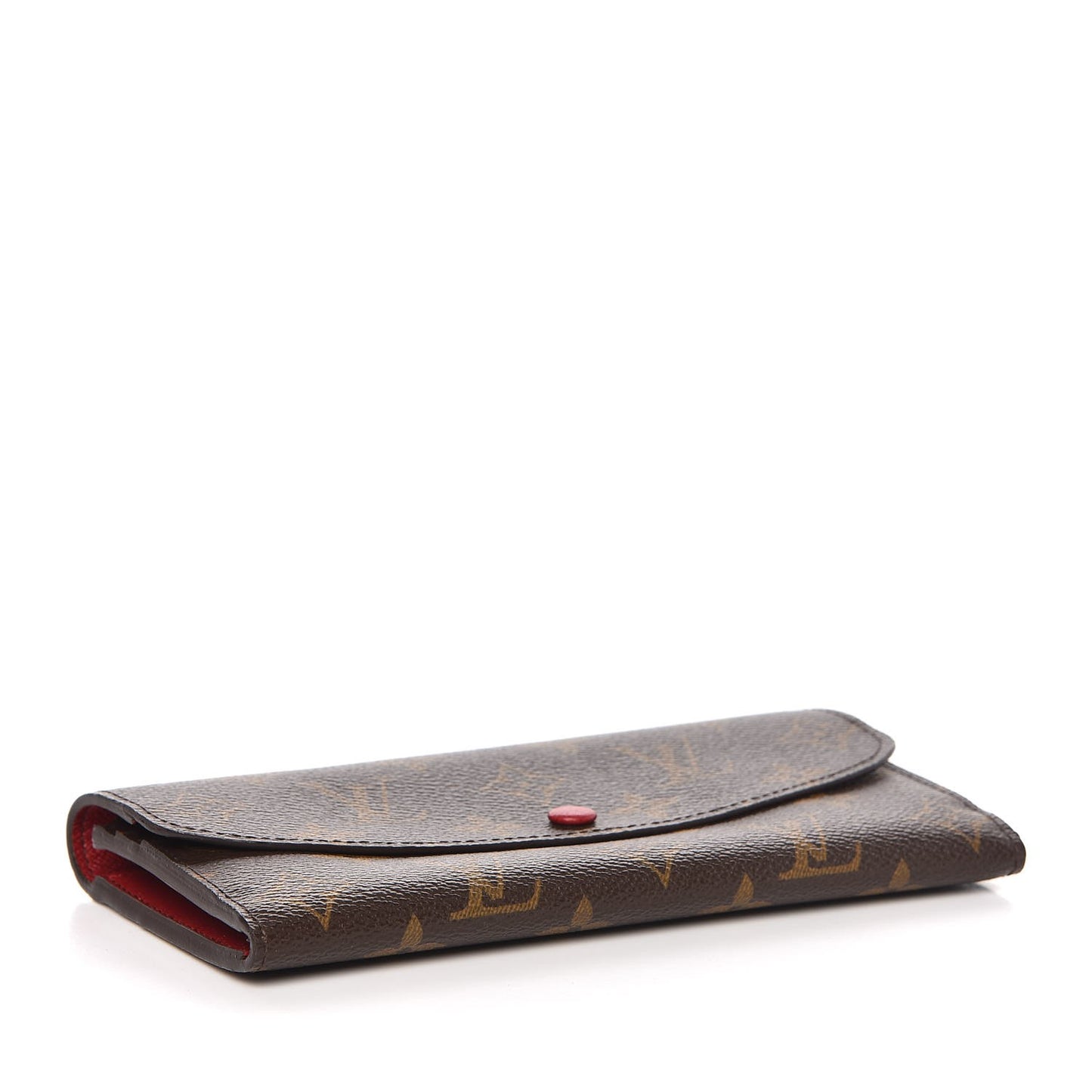 Monogram Emilie Wallet Red