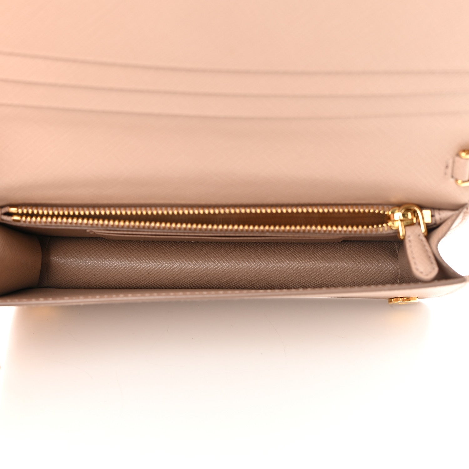 Prada Saffiano Metal Mini Crossbody Bag Cipria 5 of 13
