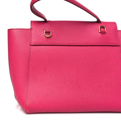Celine Grained Calfskin Nano Belt Bag Raspberry 14 of 14