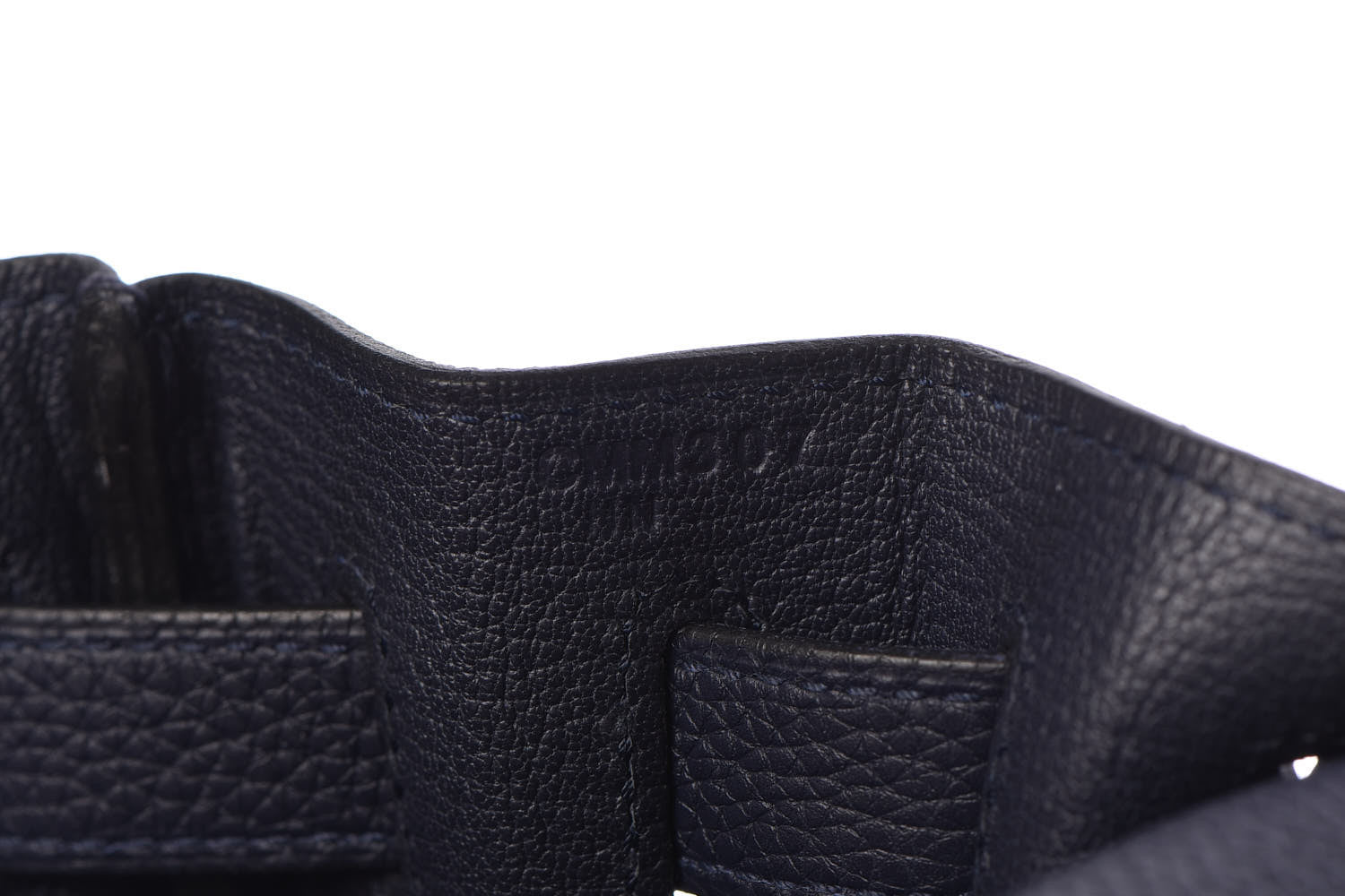 Hermes Togo Kelly Retourne 28 Bleu Nuit 29 of 37