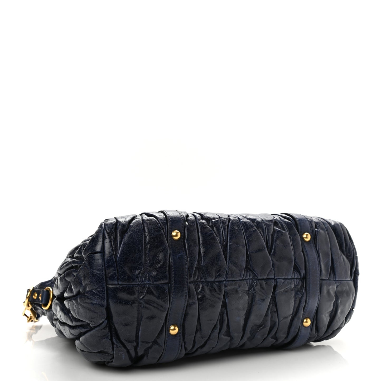Nappa Matelasse Shopping Tote Inchiostro