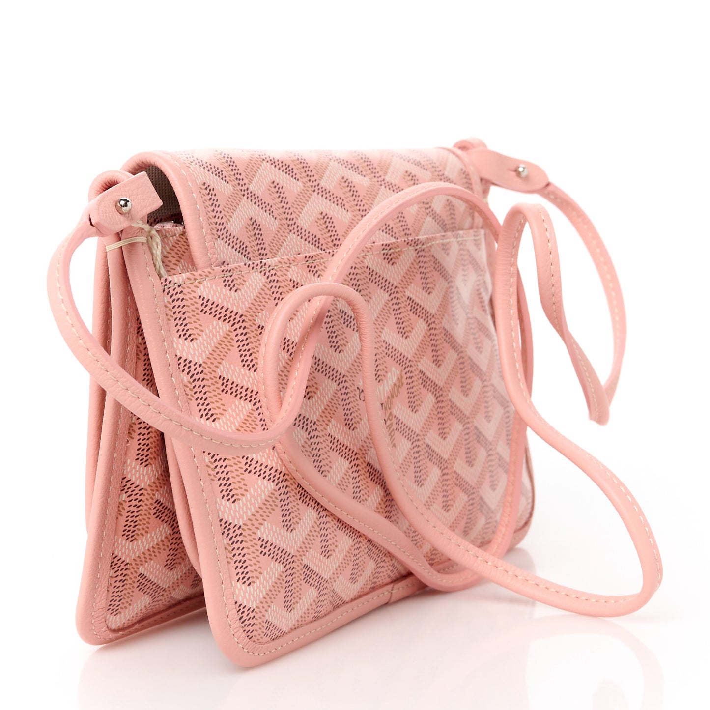 Goyardine Plumet Wallet Clutch Pink