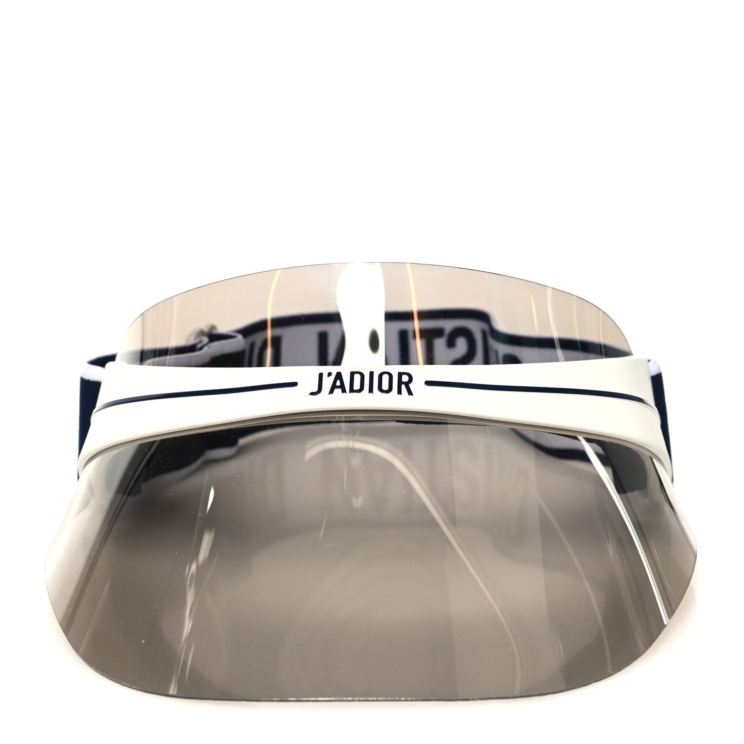 Christian Dior Mirrored DiorClub1 Sun Visor Silver 3 of 8