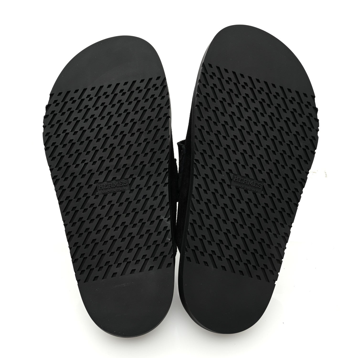 Hermes Suede Calfskin Go Mules 39.5 Black 5 of 7