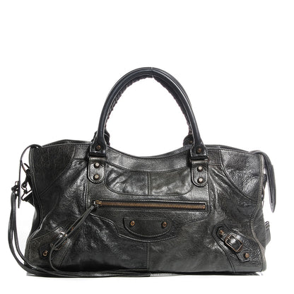 Balenciaga Agneau Classic Hardware Part Time Black 1 of 13