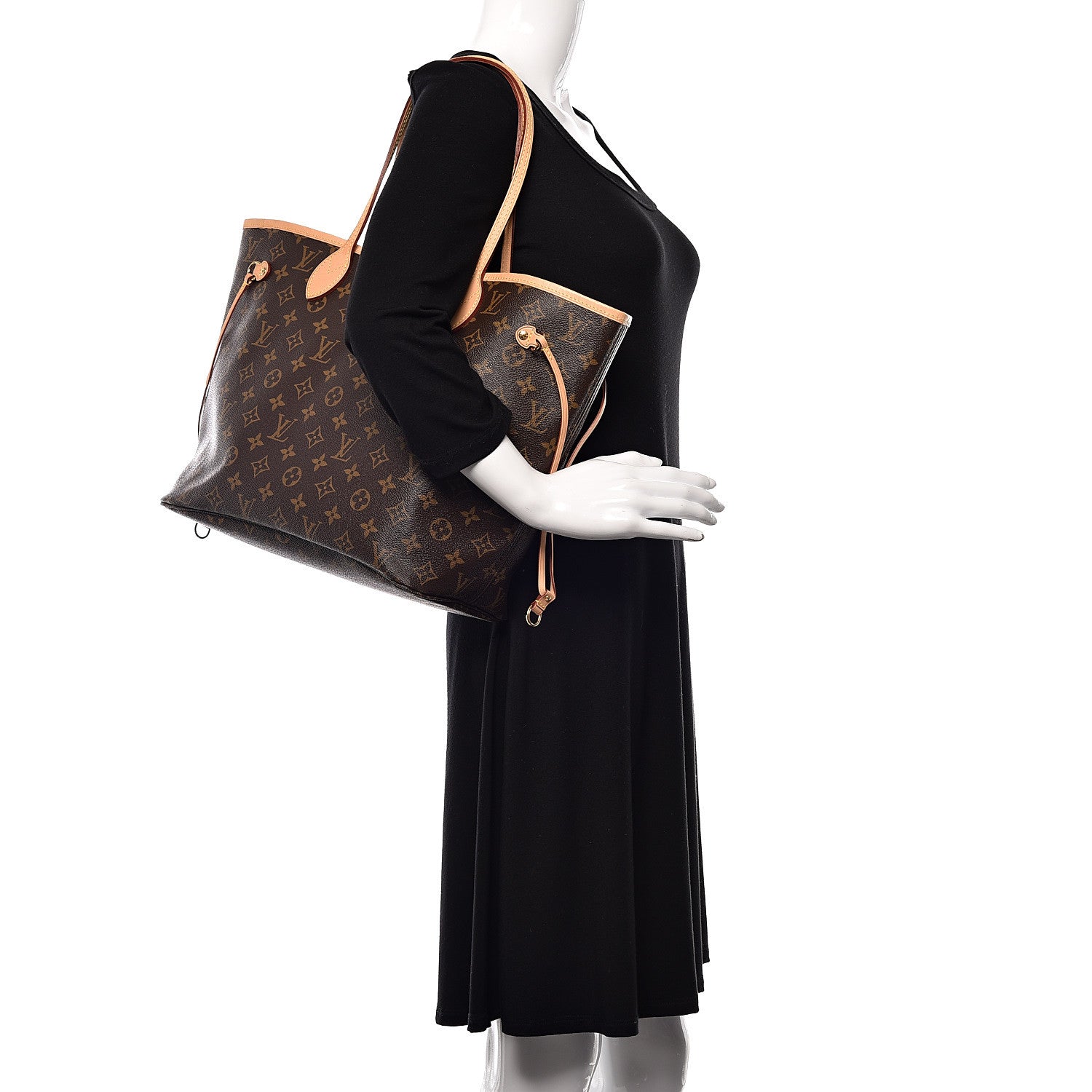 Louis Vuitton Monogram Neo Neverfull MM 2 of 12