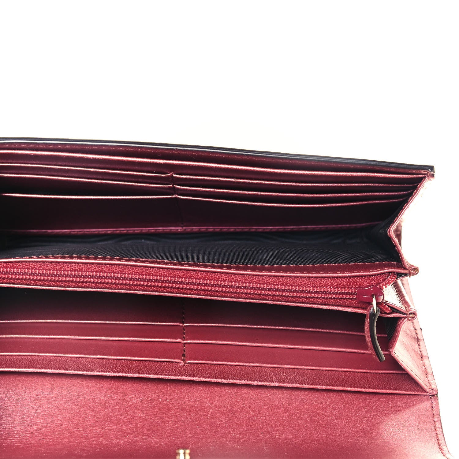 Gucci Metallic Microguccissima Mayfair Continental Wallet Bronze 7 of 12