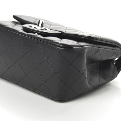 Chanel Lambskin Quilted Mini Square Flap Black 7 of 11