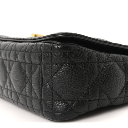 Christian Dior Calfskin Cannage Small Caro Bag Black 10 of 11