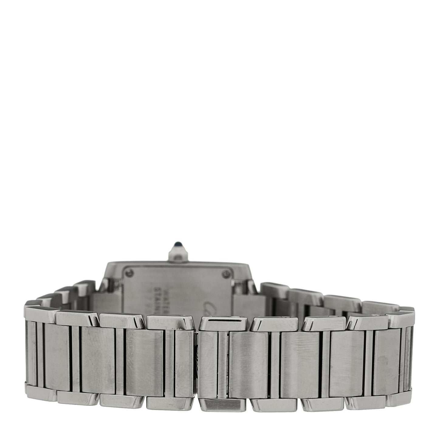 Stainless Steel 20mm Tank Francaise Quartz Watch