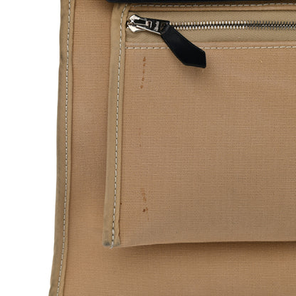 Hermes Vache Hunter Toile Herbag Zip 31 PM Trench Bleu Indigo 12 of 21