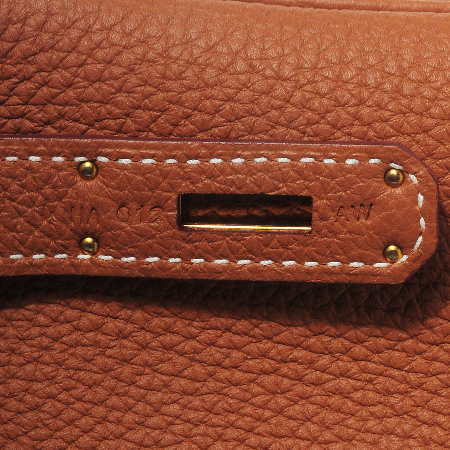 Togo Birkin 35 Gold
