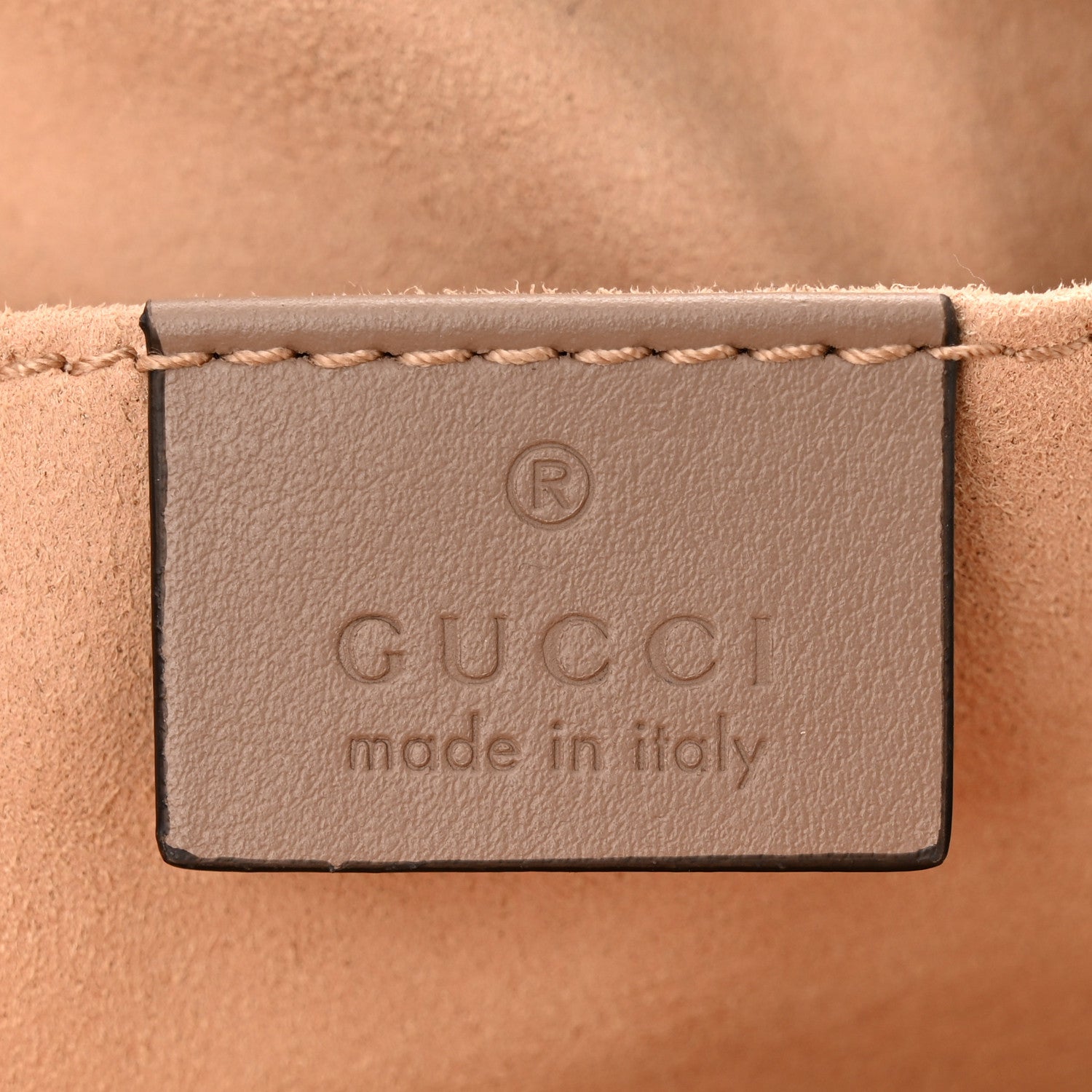 Gucci Calfskin Matelasse Small GG Marmont Chain Shoulder Bag Porcelain Rose 6 of 11