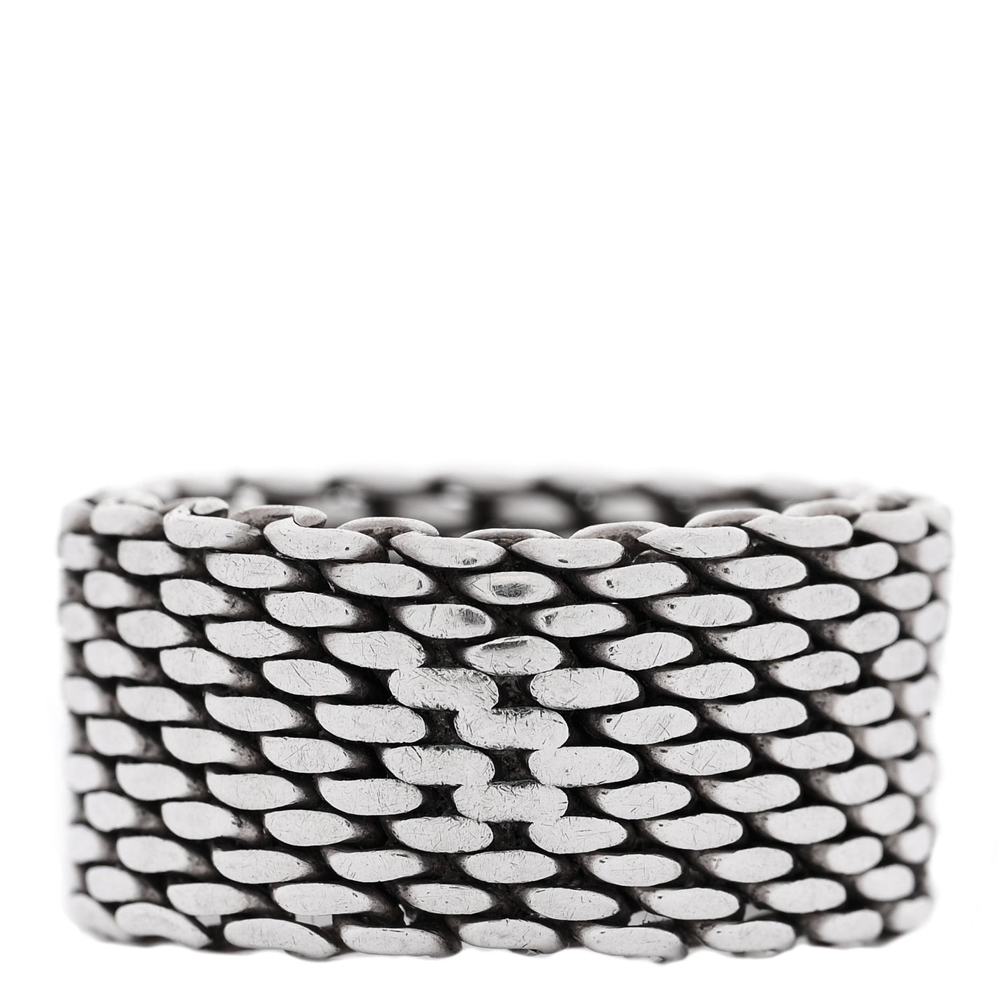Sterling Silver Somerset Mesh Ring 54 7