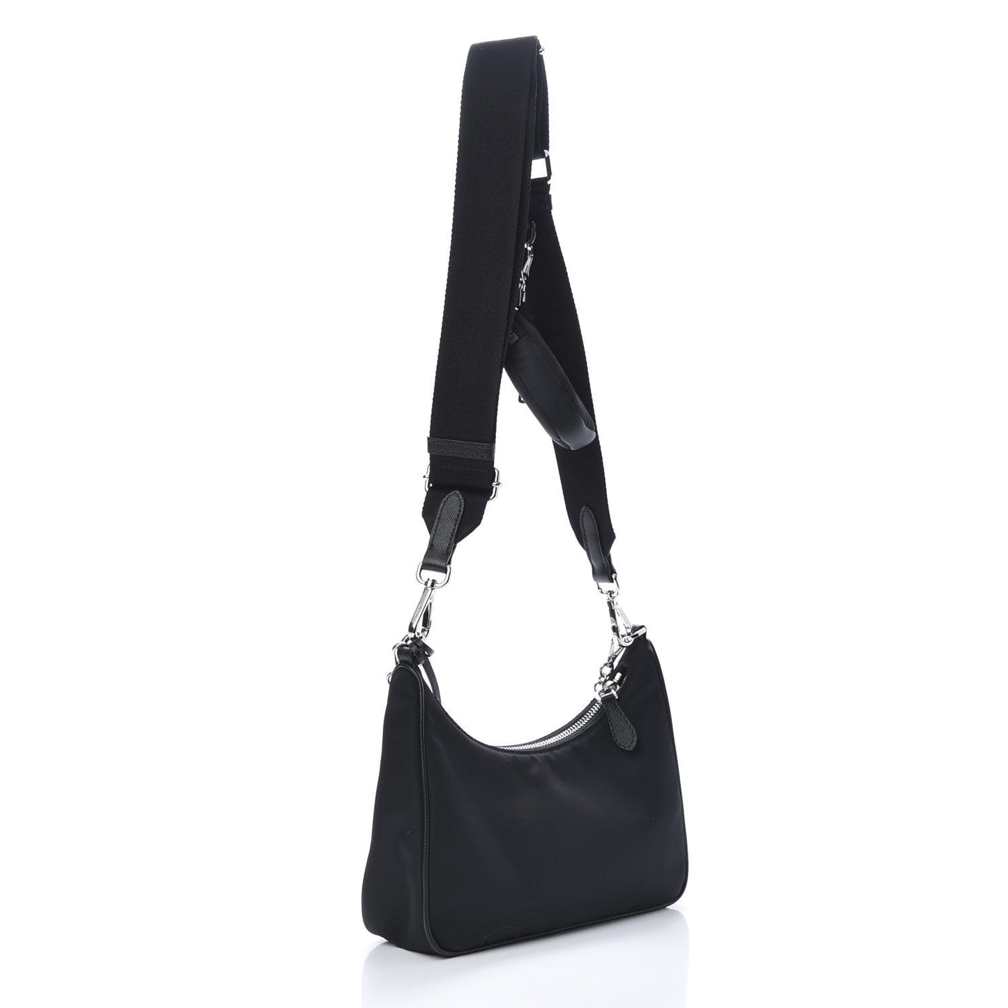 Nylon Re-Edition 2005 Shoulder Bag Black