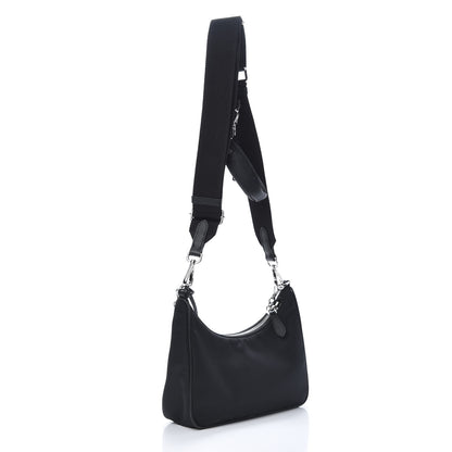 Prada Nylon Re-Edition 2005 Shoulder Bag Black 3 of 10