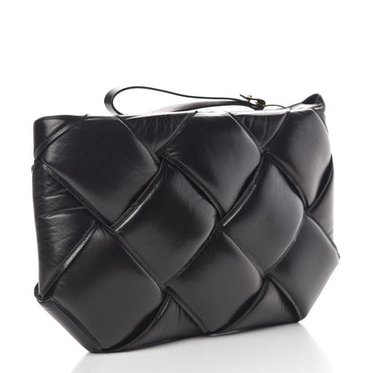 Bottega Veneta Nappa Maxi Intrecciato Padded Clutch Black 3 of 8