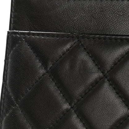 Chanel Lambskin Quilted Wallet On Chain WOC Black 11 of 11